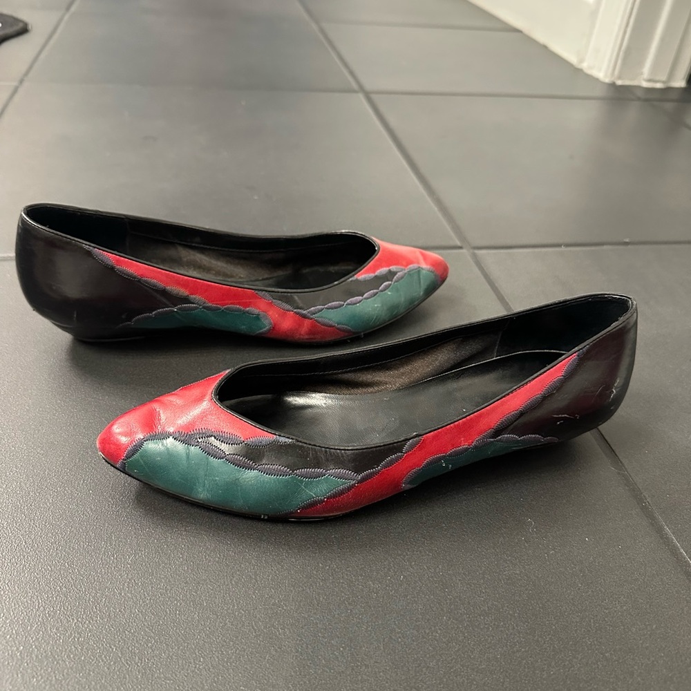 Woman’s vintage flats